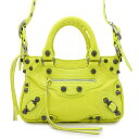 バレンシアガ ハンドバッグ ネオ カゴール スモール アリーナラムスキン 751523 BALENCIAGA 2wayショルダーバッグ 【中古】 バレンシアガ バッグ バレンシアガ レディース BALENCIAGA BAG