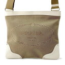プラダ ショルダーバッグ ロゴ BT0536 PRADA バッグ 白 【安心保証】 【中古】 プラダ バッグ プラダ レディース PRADA BAG