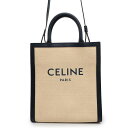 セリーヌ トートバッグ バーティカル カバ スモール キャンバス レザー 192082DL4 CELINE ショルダーバッグ 【安心保証】 【中古】 セリーヌ バッグ セリーヌ CELINE BAG 中古(4)