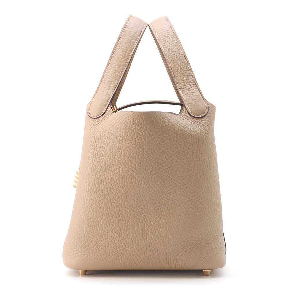 エルメス ハンドバッグ ピコタンロックPM ベージュマルファ/ゴールド金具 トリヨンクレマンス W刻印 エルメス ピコタンロック ピコタン エルメス バッグ エルメス レディース HERMES Picotin Lock HERMES BAGのサムネイル