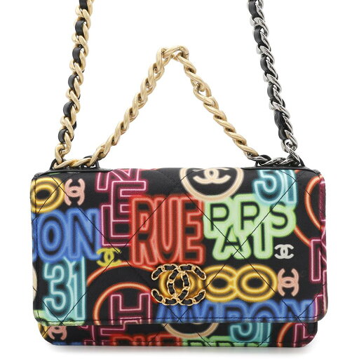 シャネル チェーンウォレット ココマーク マトラッセ 19 キルティング ネオン プリント ファブリック AP0957 CHANEL 財布 【安心保証】 【中古】 シャネル チェーンウォレット 財布 レディース CHANEL WALLET シャネル チェーンウォレット ココマーク マトラッセ 19 キルティング ネオン プリント ファブリック AP0957 CHANEL 財布 【安心保証】 【中古】 シャネル チェーンウォレット 財布 レディース CHANEL WALLET