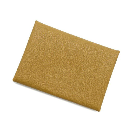 エルメス コインケース カルヴィ デュオ キャラメル/シルバー金具 シェブルミゾル W刻印 財布 【中古】 エルメス 財布 エルメス HERMES WALLET エルメス コインケース カルヴィ デュオ キャラメル/シルバー金具 シェブルミゾル W刻印 財布 【中古】 エルメス 財布 エルメス HERMES WALLET