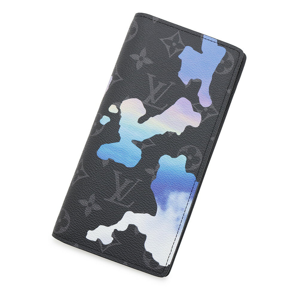 ルイヴィトン 長財布 モノグラム・エクリプス ポルトフォイユ・ブラザ NM M81752 ルーム・ウィズ・ア・ビュー ブラック 黒 【中古】 ルイヴィトン 財布 ルイヴィトン LOUIS VUITTON WALLETのサムネイル