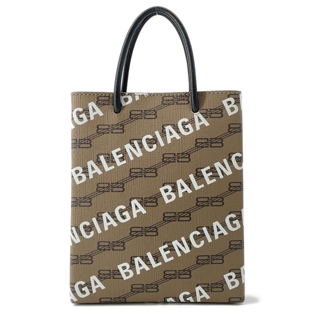 バレンシアガ ハンドバッグ ショッピング バッグ ロゴ PVC 693805 BALENCIAGA 2way 【中古】 バレンシアガ バッグ バレンシアガ BALENC..