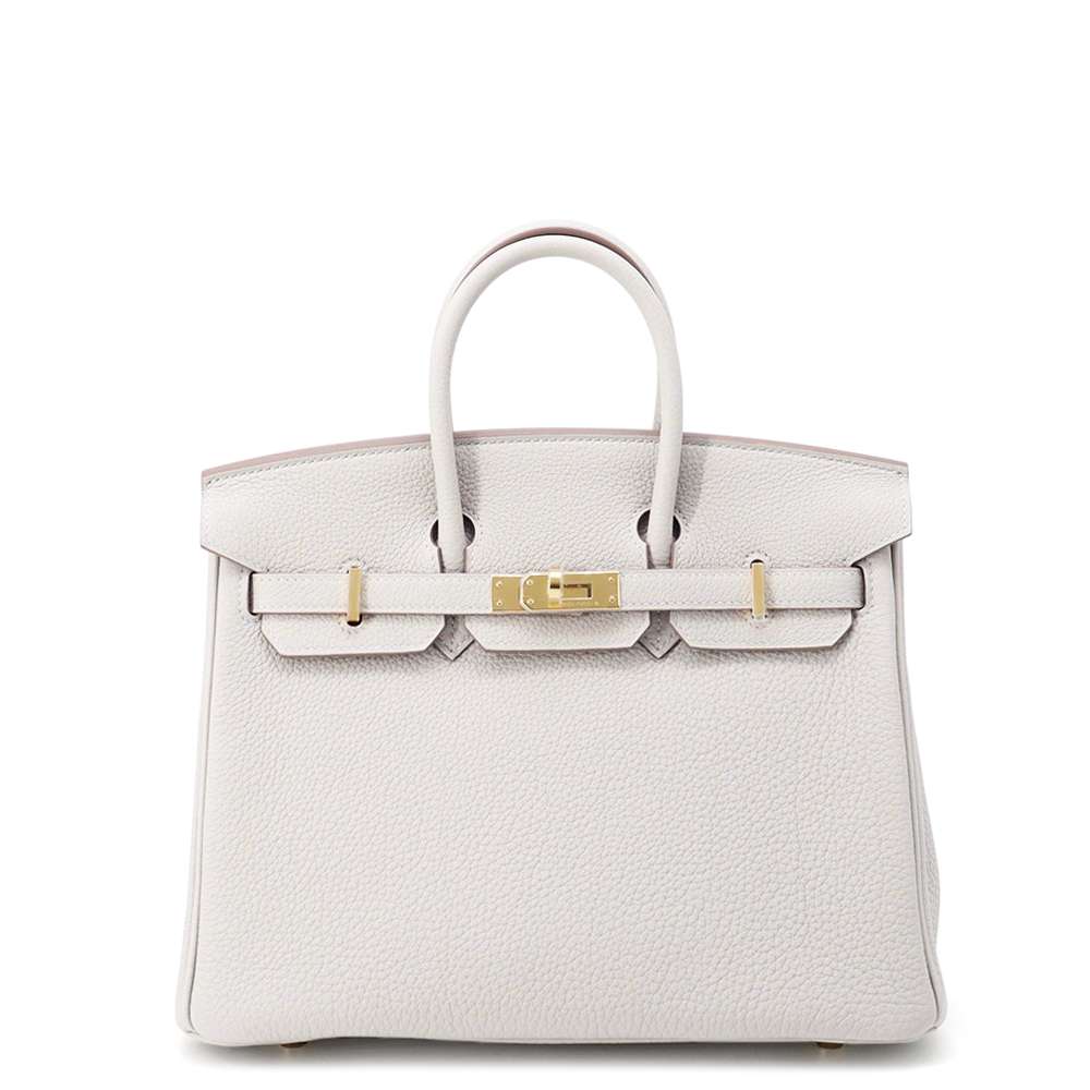 エルメス バーキン25 パールグレー/ゴールド金具 トゴ W刻印 HERMES Birkin ハンドバッグ エルメス バーキン エルメス バッグ エルメス レディース HERMES Birkin HERMES BAGのサムネイル