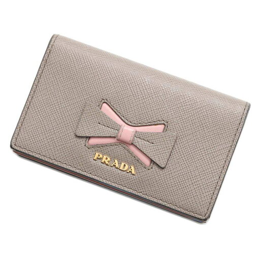 プラダ カードケース リボン レザー 1MC122 PRADA 名刺入れ 【安心保証】 【中古】 プラダ カードケース PRADA CARD プラダ カードケース リボン レザー 1MC122 PRADA 名刺入れ 【安心保証】 【中古】 プラダ カードケース PRADA CARD