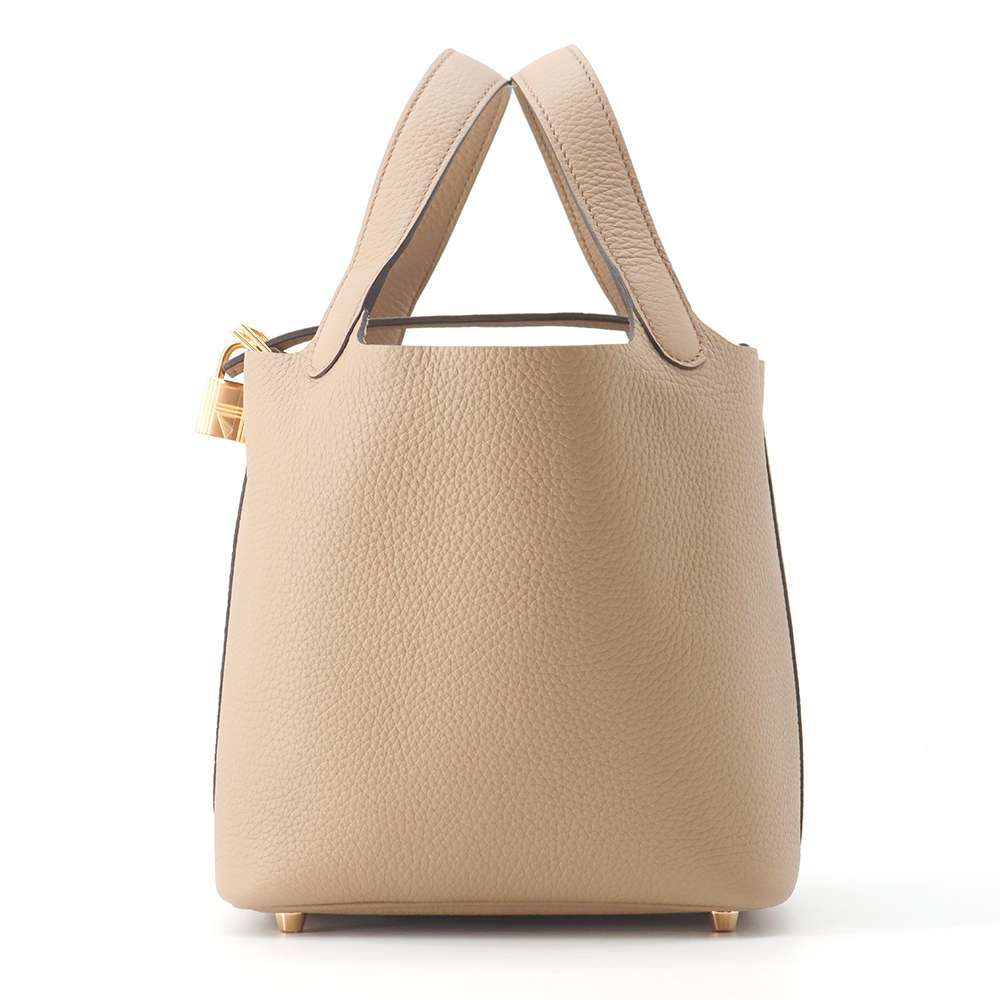 エルメス ハンドバッグ ピコタンロックPM ベージュマルファ/ゴールド金具 トリヨンクレマンス W刻印 エルメス ピコタンロック ピコタン エルメス バッグ エルメス レディース HERMES Picotin Lock HERMES BAGのサムネイル