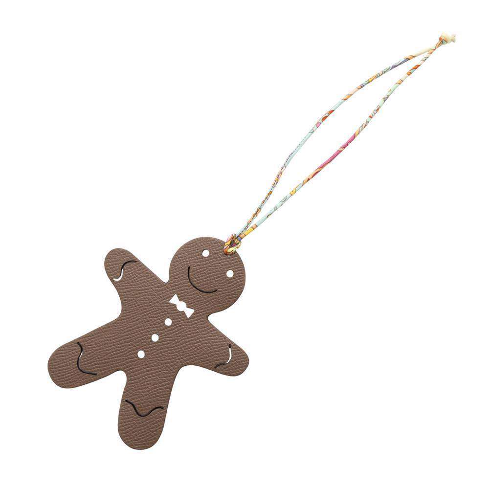 エルメス バッグチャーム プティアッシュ ジンジャーブレッドマン エトゥ―プ/オレンジ エプソン/トゴ HERMES チャーム 【中古】 エルメス チャーム エルメス HERMESのサムネイル