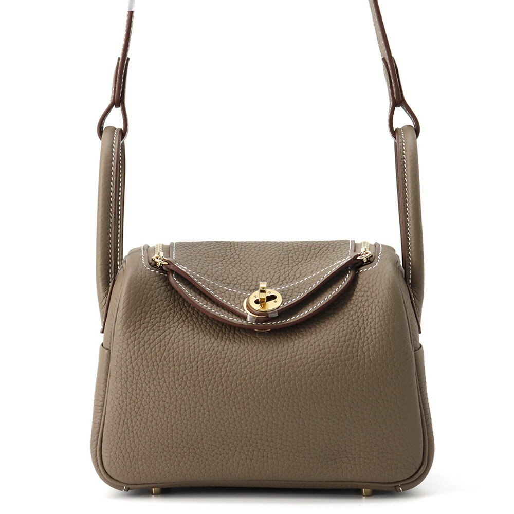 エルメス ハンドバッグ リンディ ミニ エトゥープ/ゴールド金具 トリヨンクレマンス K刻印 HERMES バッグ 2wayショルダーバッグ エルメス リンディ エルメス バッグ エルメス レディース HERMES BAGのサムネイル