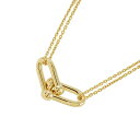 ティファニー ネックレス ハードウェア ラージ ダブル リンク ペンダント K18YGイエローゴールド 63364223 Tiffany&Co. 【安心保証】 【中古】 ティファニー ハードウェア Tiffany&Co. 中古
