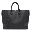 ルイヴィトン トートバッグ モノグラム・エクリプス グラン・サック M44733 LOUIS VUITTON 黒 ブラック 【安心保証】 【中古】 ルイ・ヴィト...