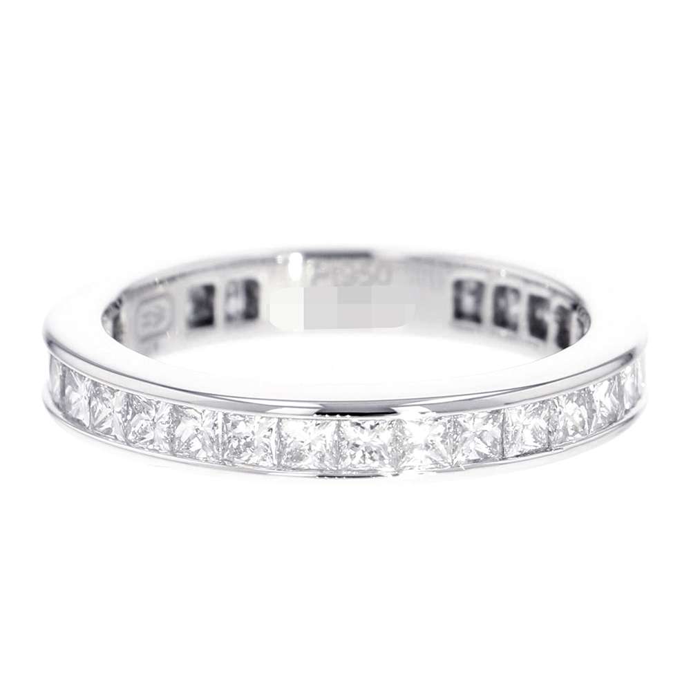 ハリーウィンストン リング プリンセスカット チャンネルセット ダイヤモンド 計1.41ct Pt950プラチナ リングサイズ11号 WBDPPCC04C04 【安心保証】 【中古】 ハリーウィンストン プリンセスカット ハリーウィンストン ダイヤモンド 中古のサムネイル