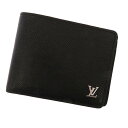 ルイヴィトン 二つ折り財布 タイガ ポルトフォイユ・ミュルティプル M30295 LOUIS VUITTON 黒 ルイ ヴィトン 財布 ルイ ヴィトン メンズ LOUIS VUITTON WALLET 新品(4)