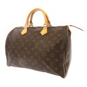 ルイヴィトン ハンドバッグ モノグラム スピーディ 35 M41107 LOUIS VUITTON ブラウン ルイ・ヴィトン モノグラム ルイ ヴィトン バッグ ルイ ヴィトン レディース LOUIS VUITTON BAG 新品