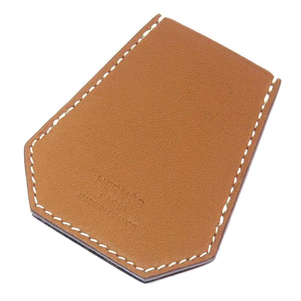 エルメス スカーフリング クロシェット ゴールド ラムスキン/シルク HERMES 【中古】 エルメス スカーフリング エルメス レディース HERMES カレ用 ツイリー用 チャームのサムネイル