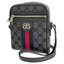 バレンシアガ ショルダーバッグ ザ・ハッカープロジェクト 680129 グッチ BALENCIAGA GUCCI 黒 【中古】 バレンシアガ バッグ バレンシアガ メンズ BALENCIAGA BAG