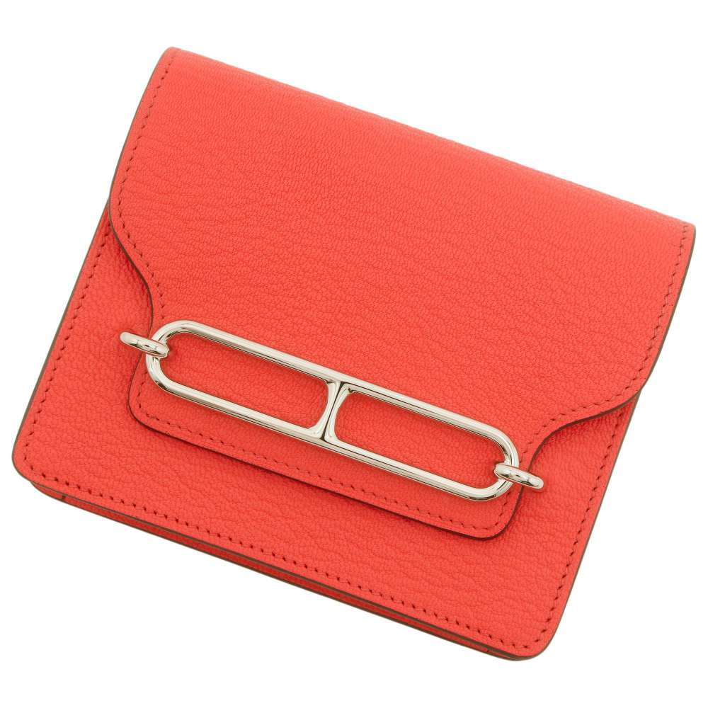 エルメス ロウリス ルリ ローズテキサス/シルバー金具エバーカラー B刻印 HERMES 財布 エルメス 財布 エルメス レディース HERMES WALLETのサムネイル