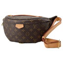 ルイヴィトン ボディバッグ モノグラム バムバッグ M43644 LOUIS VUITTON ヴィトン ウエストポーチ ショルダー ブラック 黒 【安心保証】 【中古】 ルイ・ヴィトン モノグラム ルイ ヴィトン バッグ ルイ ヴィトン LOUIS VUITTON BAG 中古