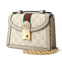 グッチ チェーンショルダーバッグ オフィディア ミニ GGスプリームキャンバス レザー 696180 GUCCI バッグ ポシェット   グッチ バッグ グッチ レディース GUCCI BAG 中古