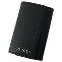 グッチ キーケース ロゴ レザー 771156 GUCCI メンズ 黒 【中古】 グッチ キーケース グッチ メンズ GUCCI