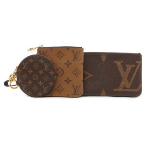 ルイヴィトン ポーチ モノグラム/モノグラムリバース/ジャイアントモノグラム ポシェット・トリオ M68756 LOUIS VUITTON 黒 【安心保証】 【中古】 ルイ・ヴィトン モノグラム ルイ ヴィトン ポーチ ルイ ヴィトン レディース LOUIS VUITTON