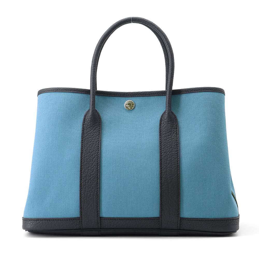 エルメス ガーデンパーティTPM ニューブルージーン/キャバン/シルバー金具 トワルミリタリー/ネゴンダ B刻印 エルメス ガーデンパーティ エルメス バッグ エルメス レディース HERMES BAGのサムネイル