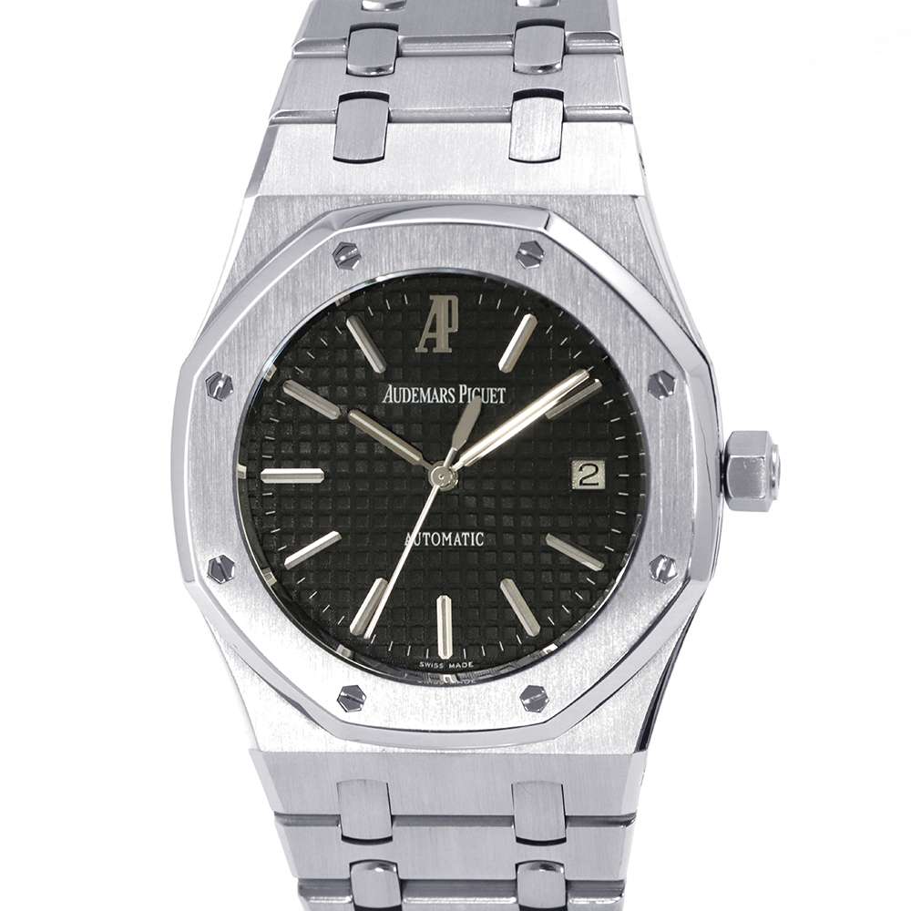 オーデマピゲ ロイヤルオーク 15300ST.OO.1220ST.03 AUDEMARS PIGUET 腕時計 AP 黒文字盤 【安心保証】 【中古】 オーデマピゲ ロイヤルオーク Audemars Piguet オーデマピゲ