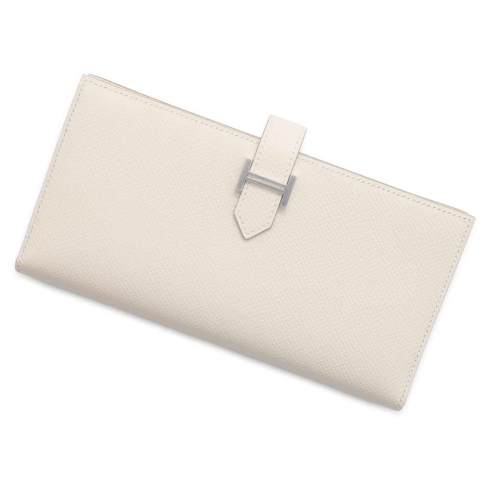 エルメス 長財布 ベアンスフレ クレ/シルバー金具 ヴォーエプソン W刻印 HERMES 財布 エルメス 財布 エルメス HERMES WALLETのサムネイル
