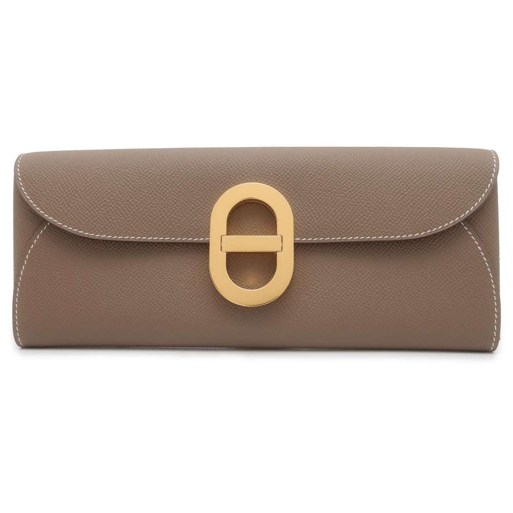 エルメス 長財布 シェーヌダンクル トゥーゴー エトゥープ/シルバー金具 エプソン B刻印 エルメス 財布 エルメス レディース HERMES WALLETのサムネイル