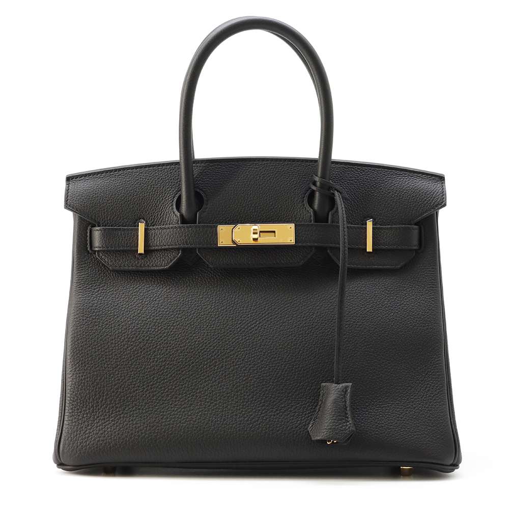 エルメス バーキン30 ブラック/ゴールド金具 トゴ B刻印 HERMES Birkin ハンドバッグ 黒 【中古】 エルメス バーキン エルメス バッグ エルメス レディース HERMES Birkin HERMES BAGのサムネイル