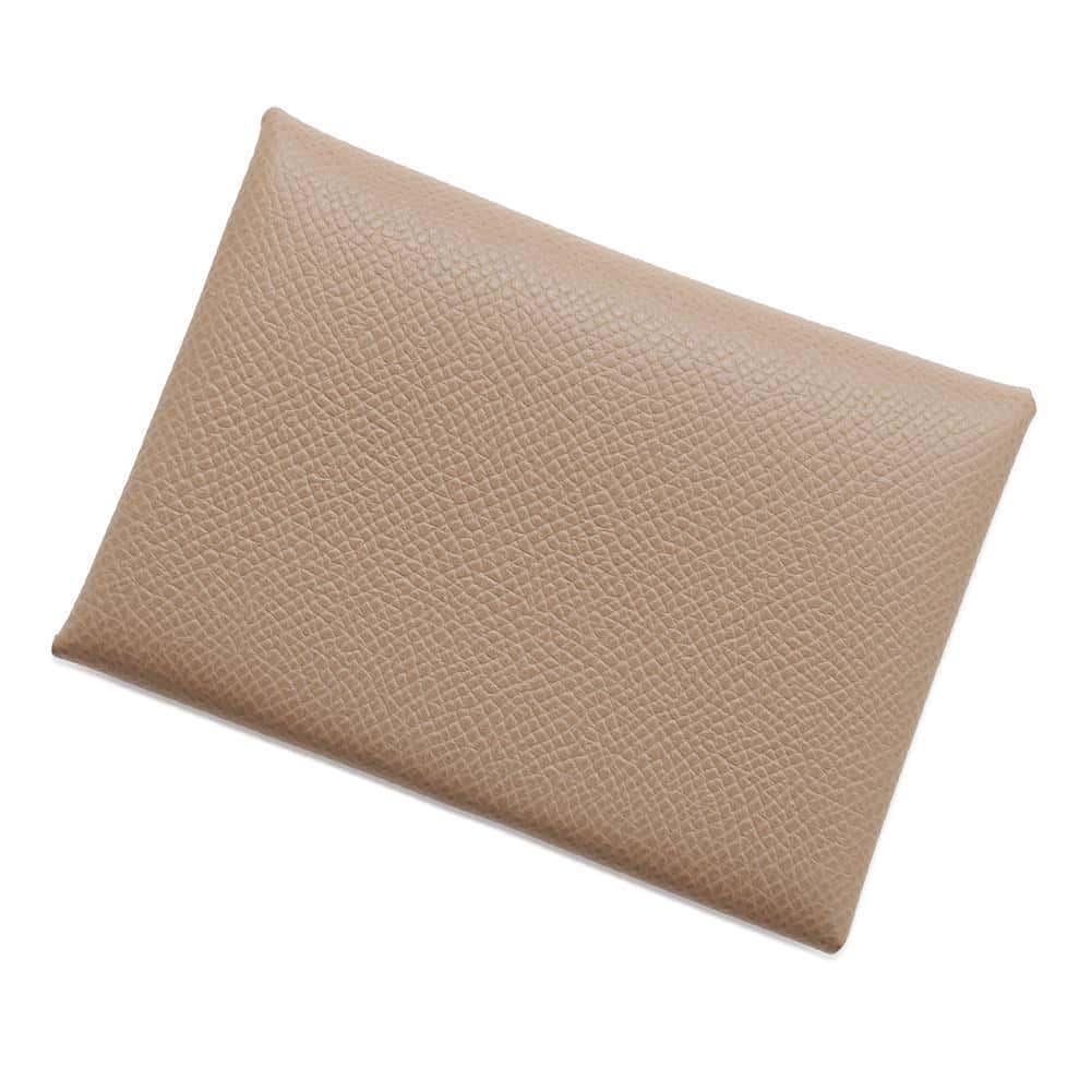 エルメス コインケース カルヴィ デュオ エトゥープ/シルバー金具 エプソン W刻印 エルメス 財布 エルメス 小銭入れ HERMES WALLETのサムネイル
