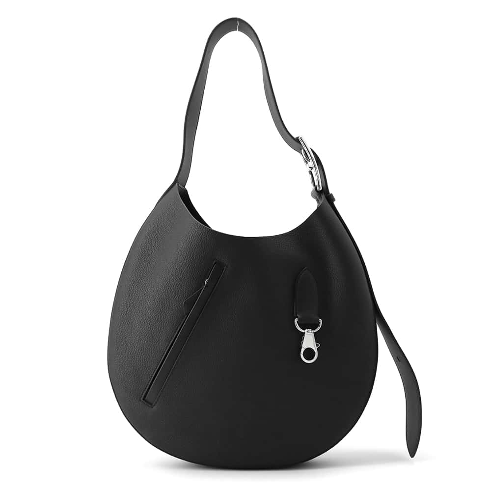 エルメス ショルダーバッグ アルソン Sac Arcon ブラック/シルバー金具 トゴ/スイフト/トワルアッシュ B刻印 黒 【安心保証】 【中古】 エルメス バッグ エルメス HERMES BAG 中古のサムネイル