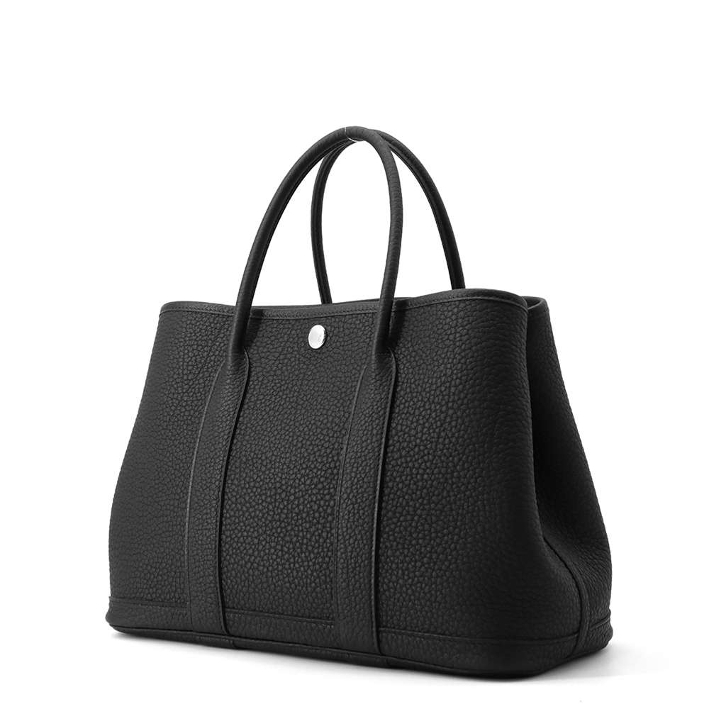エルメス トートバッグ ガーデンパーティTPM ブラック/シルバー金具 ネゴンダ W刻印 エルメス バッグ エルメス HERMES BAG 新品