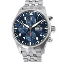 IWC パイロットウォッチ クロノグラフ IW378004 腕時計 ブルー文字盤 【安心保証】 【中古】 IWC パイロットウォッチ IWC 中古(2)