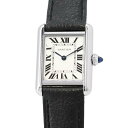 カルティエ タンク マスト SM WSTA0042 Cartier 腕時計 シルバー文字盤 クォーツ 【安心保証】 【中古】 カルティエ タンク マスト Cartier カルティエ 中古(2)