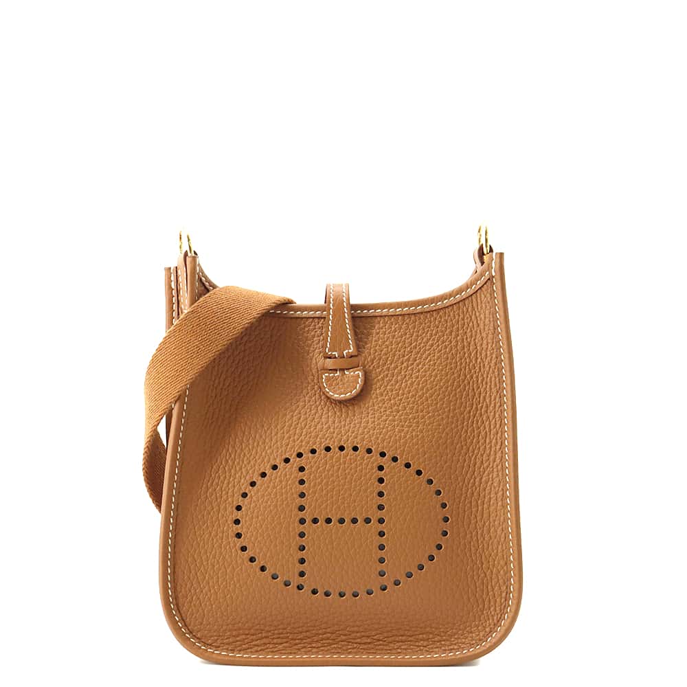 【決算セール開催中】エルメス エブリンTPM アマゾン ゴールド/ゴールド金具 トリヨンクレマンス W刻印 【中古】 エルメス エブリン エヴリン エルメス バッグ エルメス レディース HERMES Evelyne HERMES BAGのサムネイル