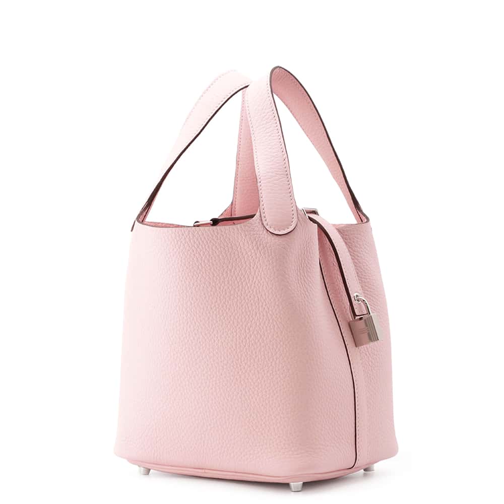 エルメス ハンドバッグ ピコタンロックPM ローズサクラ/シルバー金具 トリヨンクレマンス W刻印 エルメス ピコタンロック ピコタン エルメス バッグ エルメス レディース HERMES Picotin Lock HERMES BAG