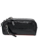 クリスチャン・ルブタン ボディバッグ ブラスター クロスボディ 型押しレザー 1215059 Christian Louboutin 黒 【中古】 クリスチャン...