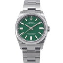 ロレックス オイスターパーペチュアル36 126000 ROLEX 腕時計 グリーン文字盤 【安心保証】 【中古】 ロレックス パーペチュアル ROLEX ロレックス 中古(2)
