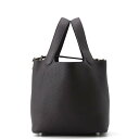 エルメス ハンドバッグ ピコタンロックPM プルノワール/シルバー金具 トリヨンクレマンス W刻印 エルメス ピコタンロック HERMES BAG(4)