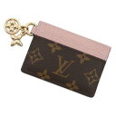 ルイヴィトン カードケース モノグラム ポルト カルト・LV チャーム M82739 LOUIS VUITTON 【中古】 ルイ・ヴィトン カードケース LOUIS VUITTON CARD(4)