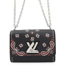 ルイヴィトン ショルダーバッグ エピ ペイズリー ツイストMM M53929 LOUIS VUITTON 黒 ブラック 【安心保証】 【中古】 ルイヴィトン バ...