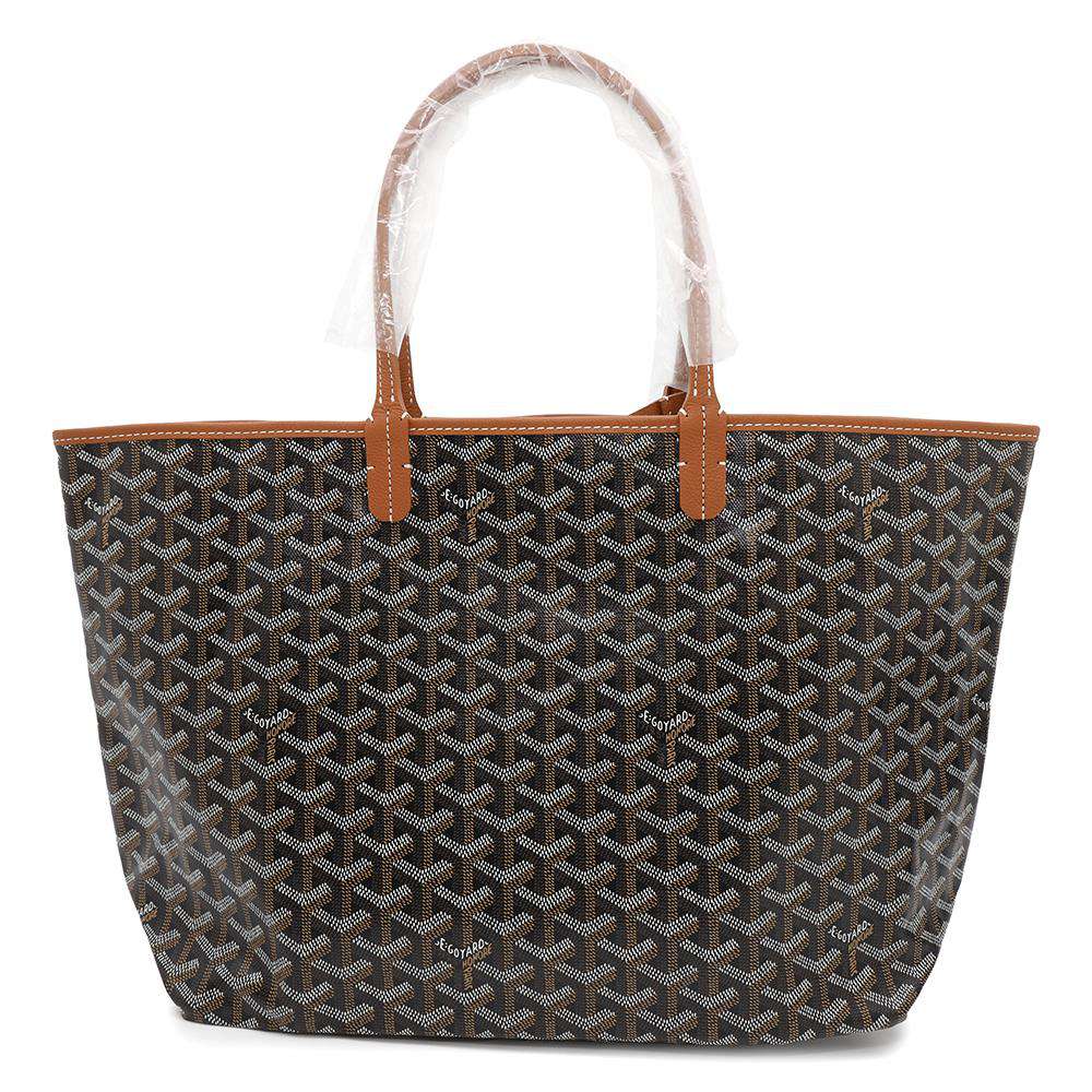 ゴヤール トートバッグ サンルイPM STLOUIPMLTY07CL07P GOYARD ブラウン 黒 ゴヤール バッグ GOYARD BAG