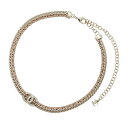 シャネル チョーカー ココマーク レザー ラインストーン メタル B22 S AB8307 CHANEL アクセサリー 【安心保証】 【中古】 シャネル チョーカー CHANEL NECKLACE