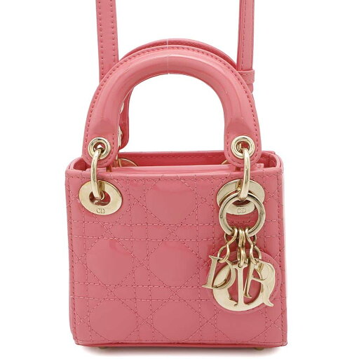 ディオール ハンドバッグ レディディオール カナージュ マイクロ パテント S0856OWCB Christian Dior 2way 【安心保証】 【中古】 クリスチャン・ディオール バッグ レディース Christian Dior BAG ディオール ハンドバッグ レディディオール カナージュ マイクロ パテント S0856OWCB Christian Dior 2way 【安心保証】 【中古】 クリスチャン・ディオール バッグ レディース Christian Dior BAG