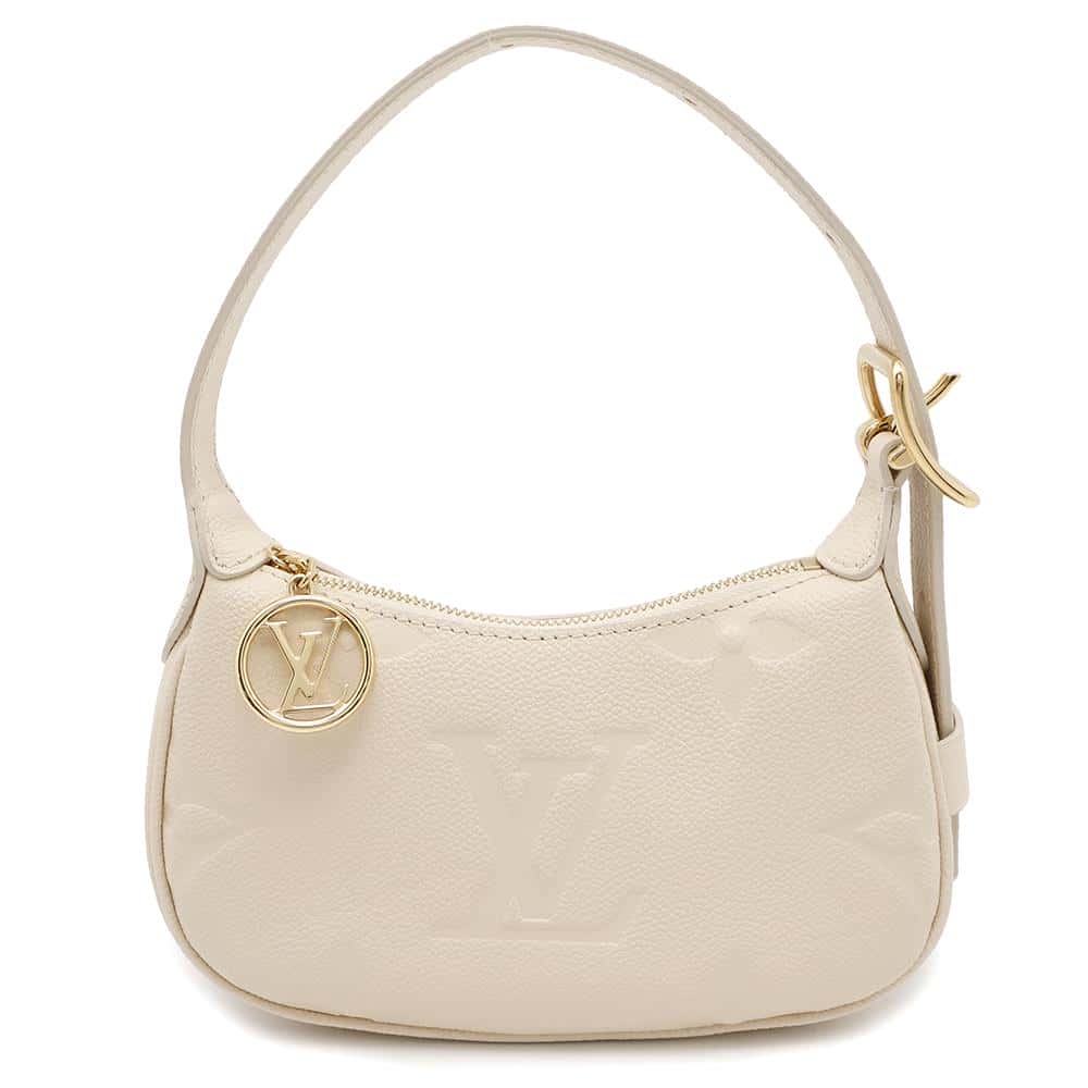 【決算セール開催中！】 ルイヴィトン ハンドバッグ モノグラム・アンプラント ミニムーン M82519 LOUIS VUITTON アイボリー 【中古】 ルイ・ヴィトン モノグラム バッグ レディース LOUIS VUITTON BAG