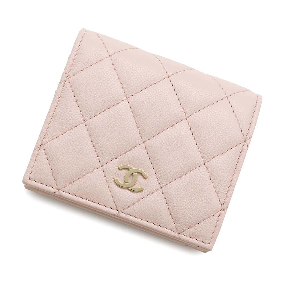 【決算セール開催中！】 シャネル 二つ折り財布 ココマーク マトラッセ スモールフラップウォレット キャビアスキン AP3178 CHANEL 【中古】 シャネル 財布 シャネル レディース CHANEL WALLETのサムネイル