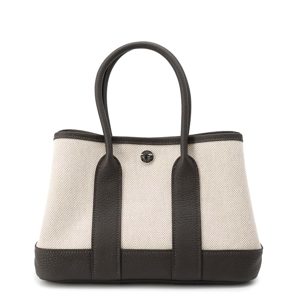 エルメス トートバッグ ネオ・ガーデン 23 ガーデンパーティ エベンヌ/シルバー金具 トワルアッシュヴァイキング/ネゴンダ W刻印 エルメス バッグ エルメス HERMES BAGのサムネイル