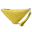 プラダ クラッチバッグ トライアングル レザー 2NE054 PRADA バッグ 【安心保証】 【中古】 プラダ バッグ プラダ レディース PRADA BAG