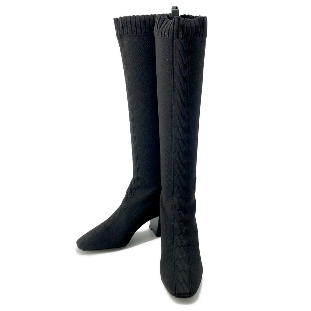HERMES エルメス ブーツ 黒 EU35 1/2(22cm位) 4103525A0145 楽天市場】ロングブーツ 黒(ブランドエルメス)(靴)の通販